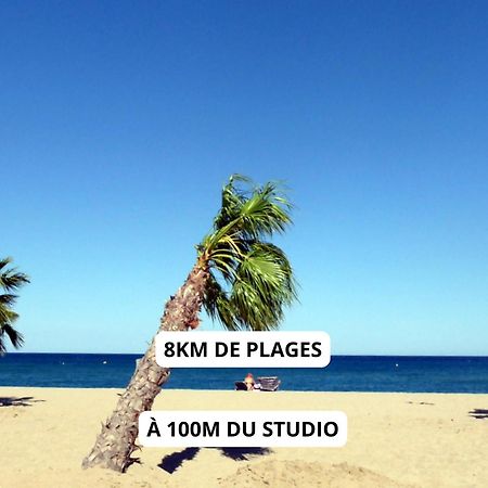 Appartement A 100M De La Plage - Terrasse & Parking Prive เลอบาร์กาแรส ภายนอก รูปภาพ